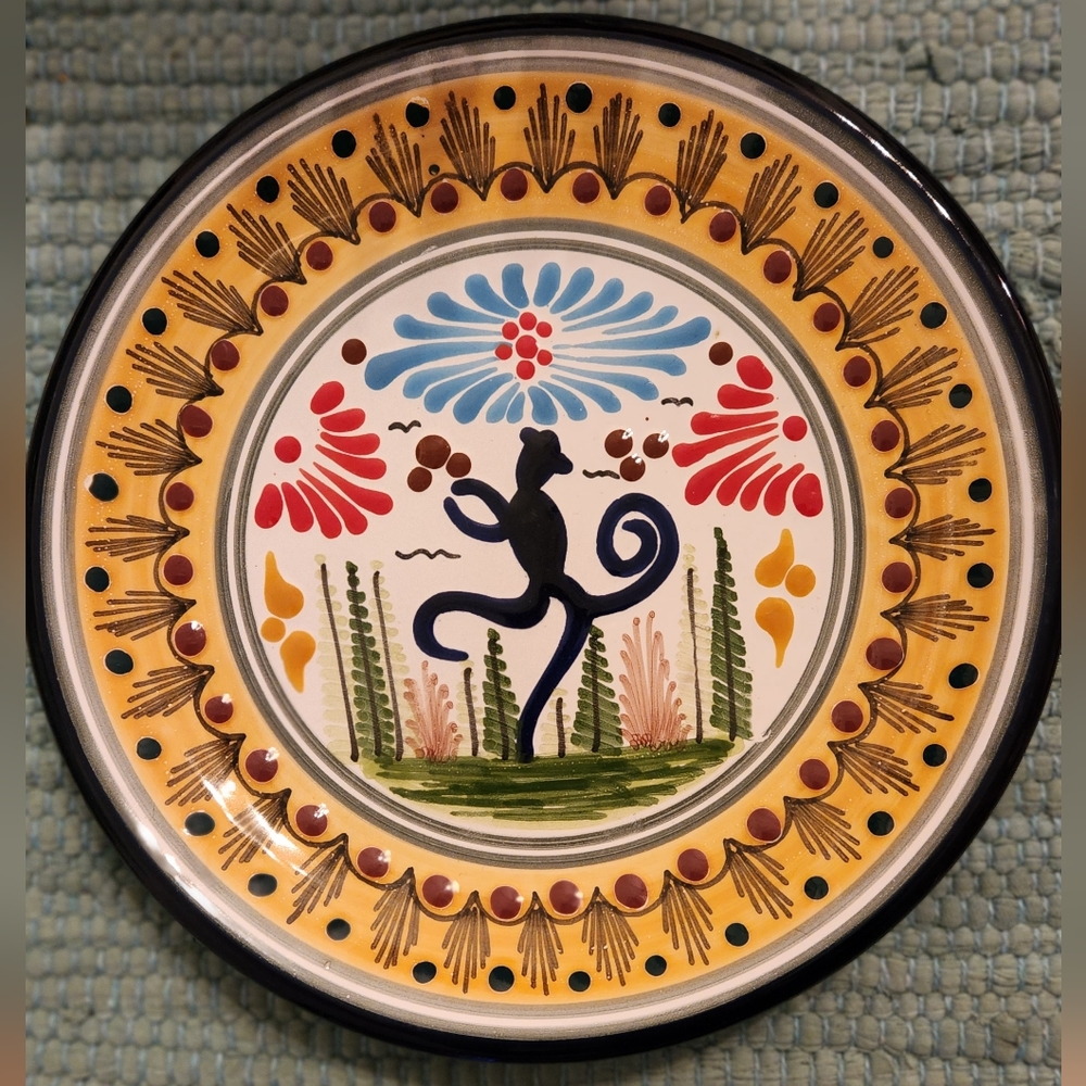 Pedro Tecayehautl pottery plate